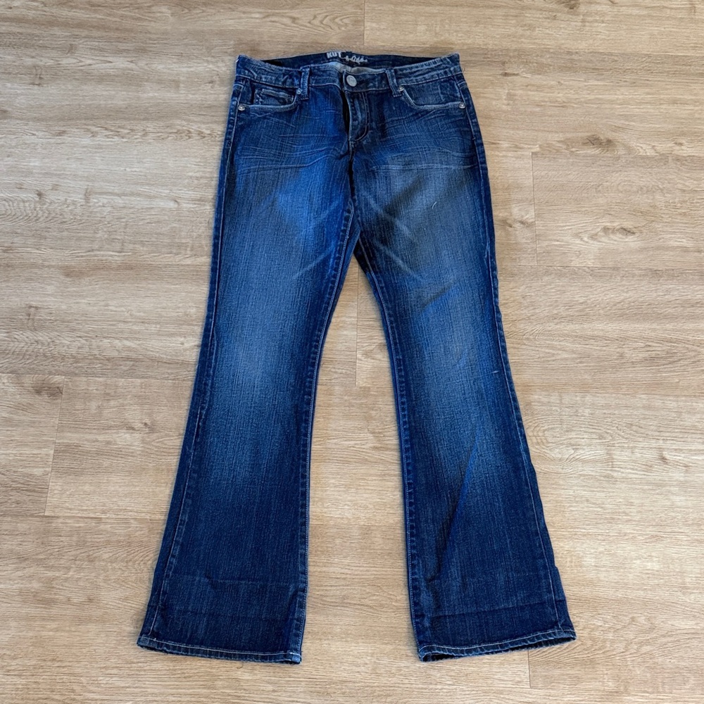Kut from the Kloth Dark Blue Flare Jeans